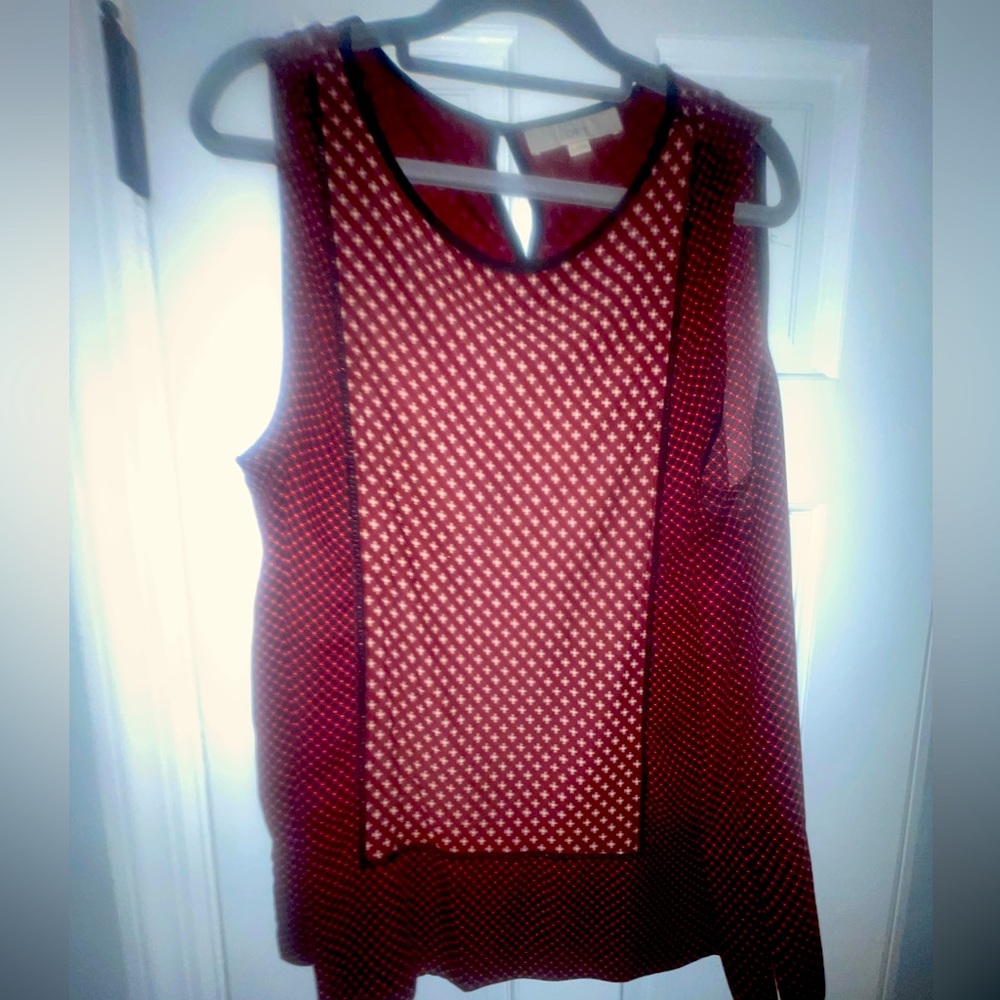LOFT size XL, EUC, Sleeveless Top, Camisole, Blouse,